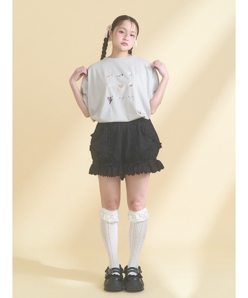 merry jenny(メリージェニー)の「レースポケットかぼちゃパンツ(その他パンツ・レディース・ブラック/アイボリー・FREE)」の12枚目の写真