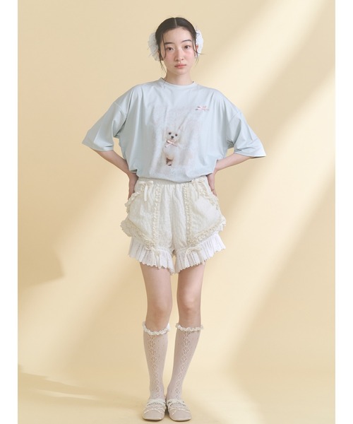 merry jenny(メリージェニー)の「レースポケットかぼちゃパンツ(その他パンツ・レディース・ブラック/アイボリー・FREE)」の17枚目の写真