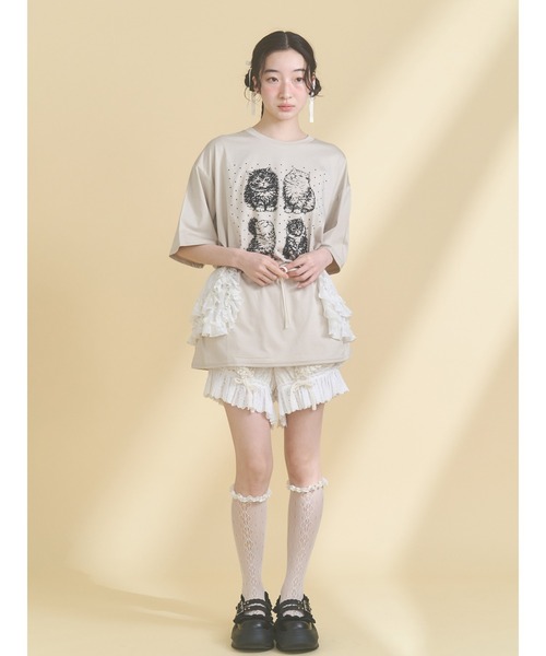 merry jenny(メリージェニー)の「レースポケットかぼちゃパンツ(その他パンツ・レディース・ブラック/アイボリー・FREE)」の19枚目の写真