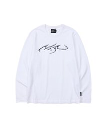 AJOBYAJO（アジョバイアジョ）の「[PBA] Tribal AJO Long Sleeves T-Shirt [WHITE]（Tシャツ/カットソー）」