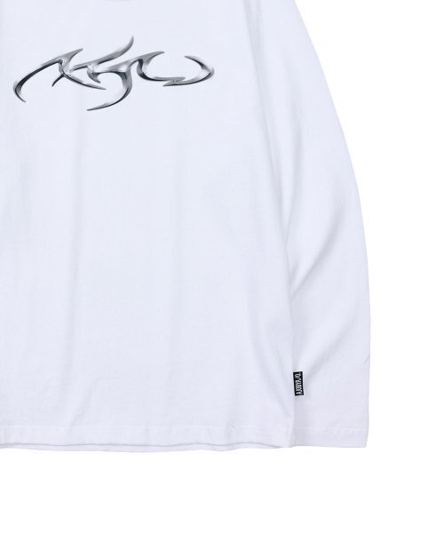 AJOBYAJO（アジョバイアジョ）の「[PBA] Tribal AJO Long Sleeves T-Shirt [WHITE]（Tシャツ/カットソー・レディース・その他・M/L/XL）」の4枚目の写真