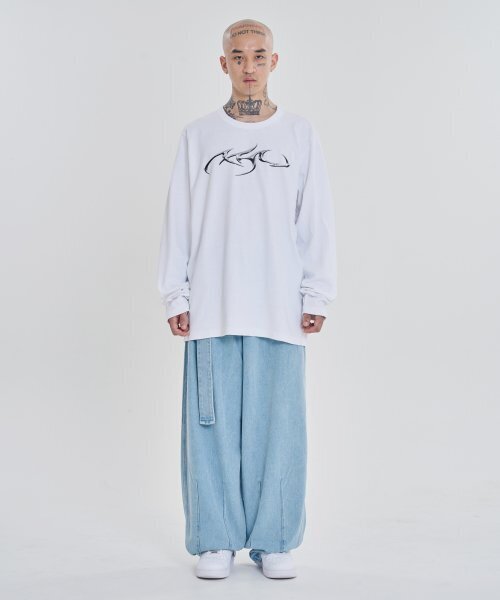 AJOBYAJO（アジョバイアジョ）の「[PBA] Tribal AJO Long Sleeves T-Shirt [WHITE]（Tシャツ/カットソー・レディース・その他・M/L/XL）」の6枚目の写真