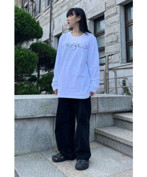 AJOBYAJO（アジョバイアジョ）の「[PBA] Tribal AJO Long Sleeves T-Shirt [WHITE]（Tシャツ/カットソー・レディース・その他・M/L/XL）」の18枚目の写真