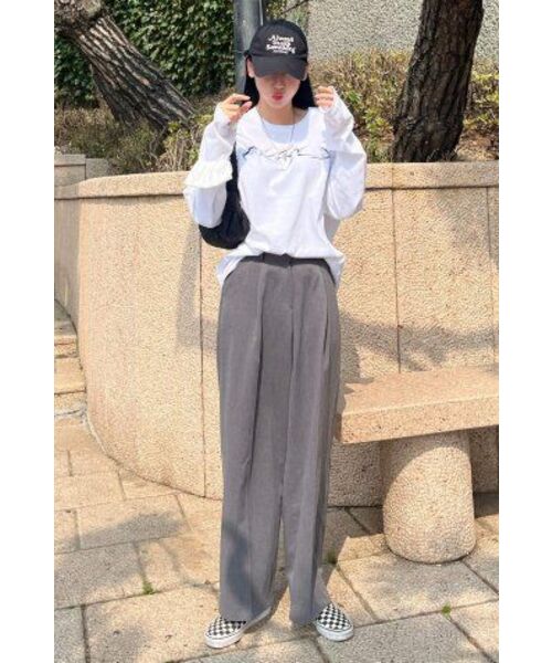AJOBYAJO（アジョバイアジョ）の「[PBA] Tribal AJO Long Sleeves T-Shirt [WHITE]（Tシャツ/カットソー・レディース・その他・M/L/XL）」の22枚目の写真