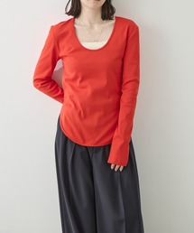 [WRAPINKNOT/ラッピンノット]Sanfokin Cotton 2way L/S T-shirt