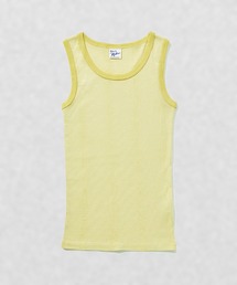 PATOU イエロー タンクトップ XSサイズ Patou | パトゥ オーガニックコットン タンクトップ