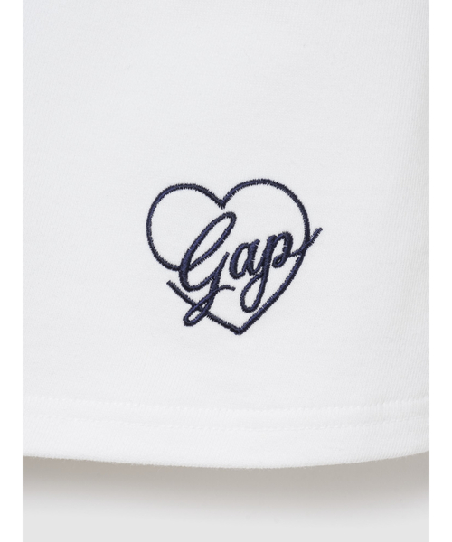 GAP(ギャップ)の「フレンチテリー ハート GAPロゴ ミニスカート(スカート・レディース・グレー/ホワイト/ネイビー・XXS/L/M/S/XS)」の21枚目の写真