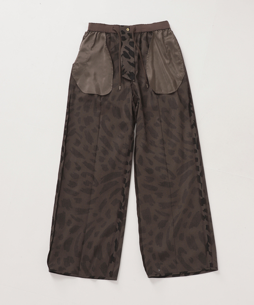 Spick & Span（スピックアンドスパン）の「《追加》アートレオパードタックイージーパンツ（その他パンツ・レディース・その他4・38/36）」の17枚目の写真