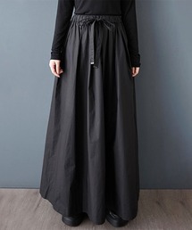 リボンデザインフレアシルエットスカート
