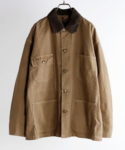 orSlow（オアスロウ）の「【orSlow/オアスロウ】RELAX FIT OXFORD COVERALL（カバーオール・メンズ・ブラウン/ブラック・3/2/1）」の14枚目の写真