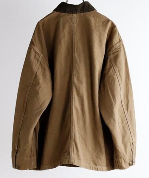orSlow（オアスロウ）の「【orSlow/オアスロウ】RELAX FIT OXFORD COVERALL（カバーオール・メンズ・ブラウン/ブラック・3/2/1）」の18枚目の写真
