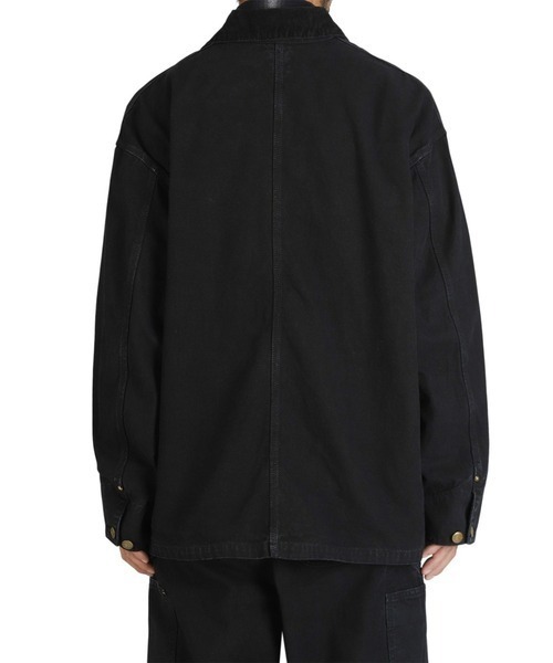 orSlow（オアスロウ）の「【orSlow/オアスロウ】RELAX FIT OXFORD COVERALL（カバーオール・メンズ・ブラウン/ブラック・3/2/1）」の8枚目の写真
