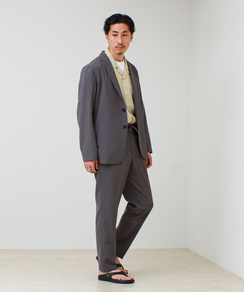 GLOSTER(グロスター)の「【COOLMAX/セットアップ着用可能/S~XL展開】ポリトロイージーパンツ(その他パンツ・メンズ・ダークブラウン/ベージュ/ネイビー/グレー/チャコールグレー・XL/L/M/S)」の20枚目の写真