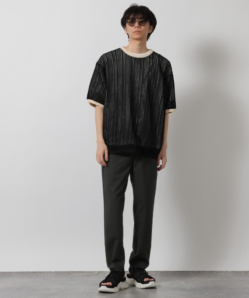 LAKOLE(ラコレ)の「シルキーTRテーパードパンツ / 645767(その他パンツ・メンズ・ブラック/グレー/ベージュ・LARGE/MEDIUM)」の13枚目の写真