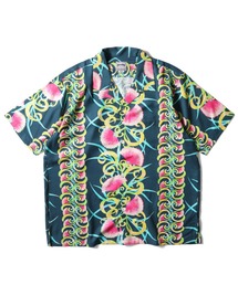 HOUSTON アロハシャツ(PINK BOMBAX)