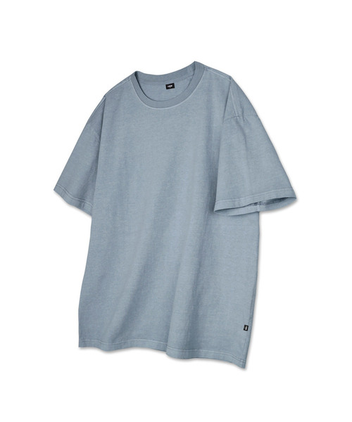UMM（ウム）の「オーバーサイズ 無地 ピグメント 半袖Tシャツ 5COLOR（Tシャツ/カットソー・メンズ・スカイブルー/グレー/チャコールグレー/ブラウン/ライトベージュ・1/2/3）」の5枚目の写真