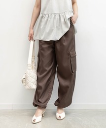 RANDA（ランダ）の「ソフトツイルカーゴパンツ（カーゴパンツ）」