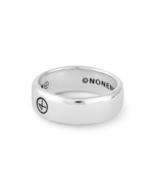 NONENON(ノンノン)の「LOGO PLUMP RNG(6mm) SILVER925(リング・レディース・その他・SMALL/MEDIUM/LARGE)」の3枚目の写真