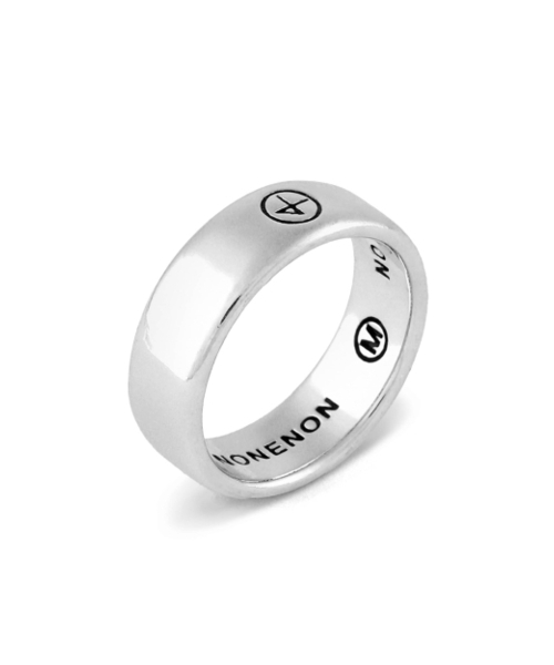 NONENON(ノンノン)の「LOGO PLUMP RNG(6mm) SILVER925(リング・レディース・その他・SMALL/MEDIUM/LARGE)」の5枚目の写真