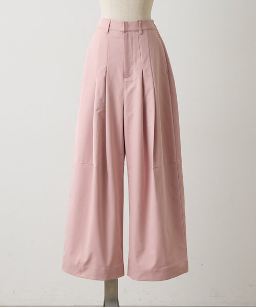ear PAPILLONNER(イアパピヨネ)の「タックワイドパンツ【SUM1 STYLE】(その他パンツ・レディース・ピンク/イエロー・FREE)」の10枚目の写真