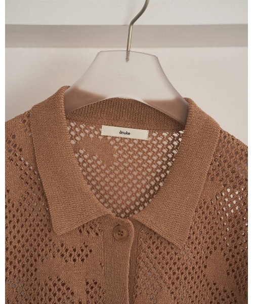 anuke Mesh Pattern Knit（ニット/セーター）｜anuke（アンヌーク）の