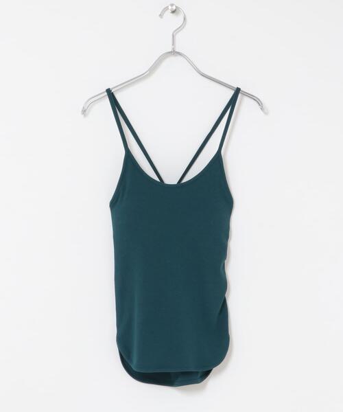 THE GOODLAND MARKET(ザグッドランドマーケット)の「ザ グッドランド マーケット GOOD CAMISOLE(キャミソール・レディース・ブラック/アイボリー/ブルー系その他/レッド・FREE)」の4枚目の写真