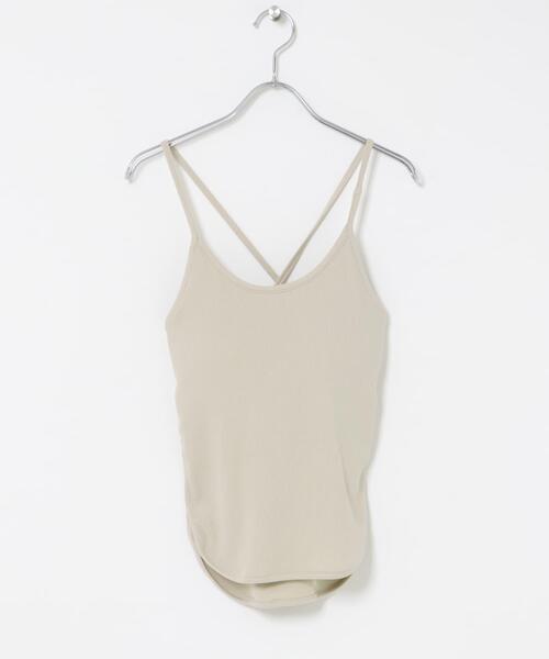 THE GOODLAND MARKET(ザグッドランドマーケット)の「ザ グッドランド マーケット GOOD CAMISOLE(キャミソール・レディース・ブラック/アイボリー/ブルー系その他/レッド・FREE)」の5枚目の写真