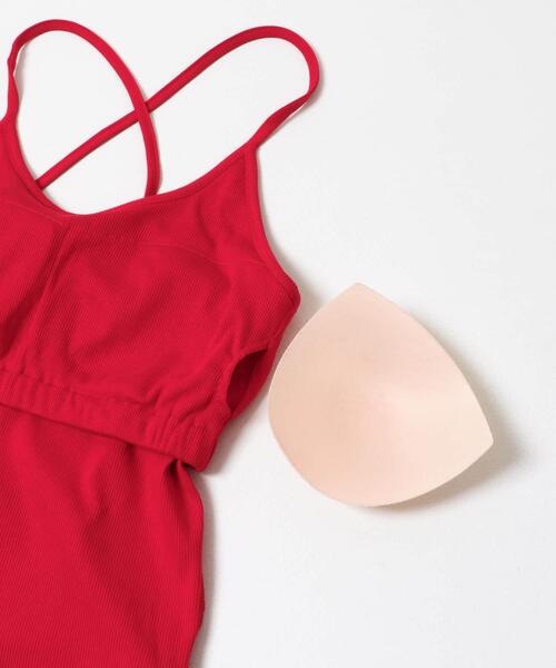THE GOODLAND MARKET(ザグッドランドマーケット)の「ザ グッドランド マーケット GOOD CAMISOLE(キャミソール・レディース・ブラック/アイボリー/ブルー系その他/レッド・FREE)」の15枚目の写真