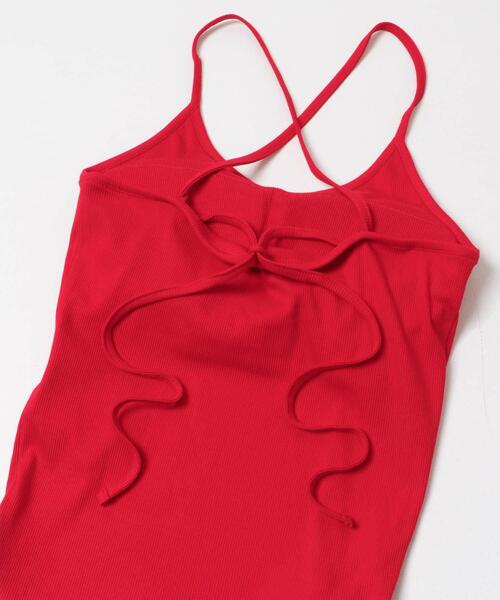THE GOODLAND MARKET(ザグッドランドマーケット)の「ザ グッドランド マーケット GOOD CAMISOLE(キャミソール・レディース・ブラック/アイボリー/ブルー系その他/レッド・FREE)」の16枚目の写真