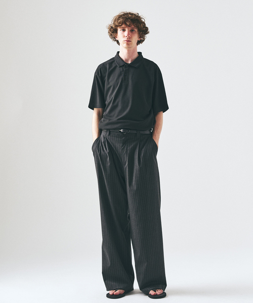 417 EDIFICE(フォーワンセブンエディフィス)の「UTILITY QUICKDRY ポロシャツ(ポロシャツ・メンズ・ネイビー/ブラック・LARGE/MEDIUM/SMALL)」の3枚目の写真