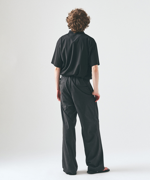 417 EDIFICE(フォーワンセブンエディフィス)の「UTILITY QUICKDRY ポロシャツ(ポロシャツ・メンズ・ネイビー/ブラック・LARGE/MEDIUM/SMALL)」の6枚目の写真