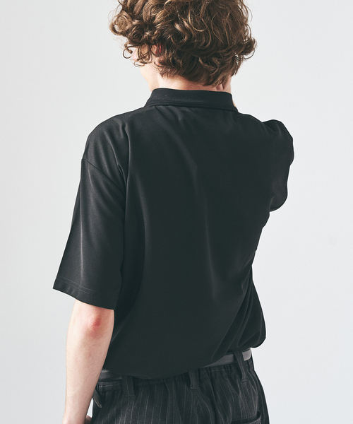 417 EDIFICE(フォーワンセブンエディフィス)の「UTILITY QUICKDRY ポロシャツ(ポロシャツ・メンズ・ネイビー/ブラック・LARGE/MEDIUM/SMALL)」の10枚目の写真