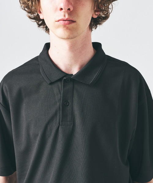 417 EDIFICE(フォーワンセブンエディフィス)の「UTILITY QUICKDRY ポロシャツ(ポロシャツ・メンズ・ネイビー/ブラック・LARGE/MEDIUM/SMALL)」の12枚目の写真