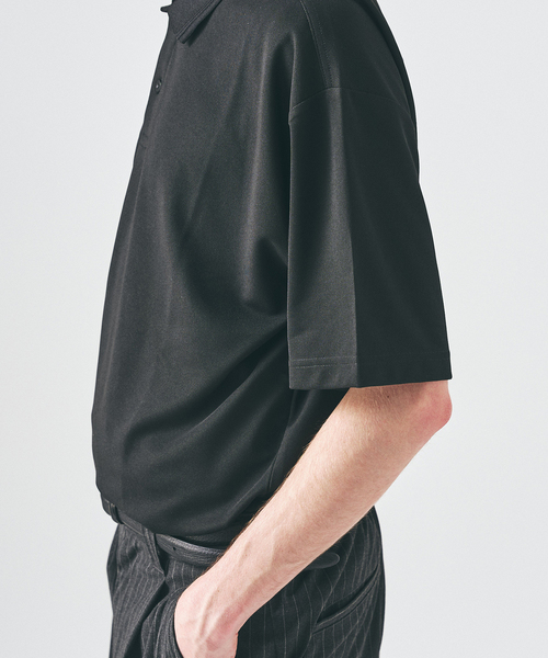 417 EDIFICE(フォーワンセブンエディフィス)の「UTILITY QUICKDRY ポロシャツ(ポロシャツ・メンズ・ネイビー/ブラック・LARGE/MEDIUM/SMALL)」の13枚目の写真
