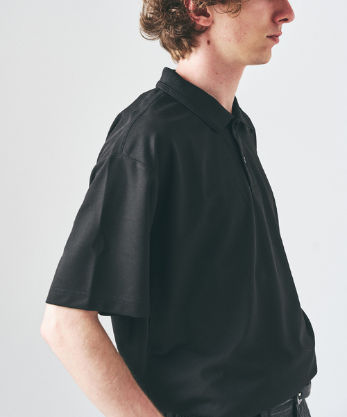 417 EDIFICE(フォーワンセブンエディフィス)の「UTILITY QUICKDRY ポロシャツ(ポロシャツ・メンズ・ネイビー/ブラック・LARGE/MEDIUM/SMALL)」の14枚目の写真