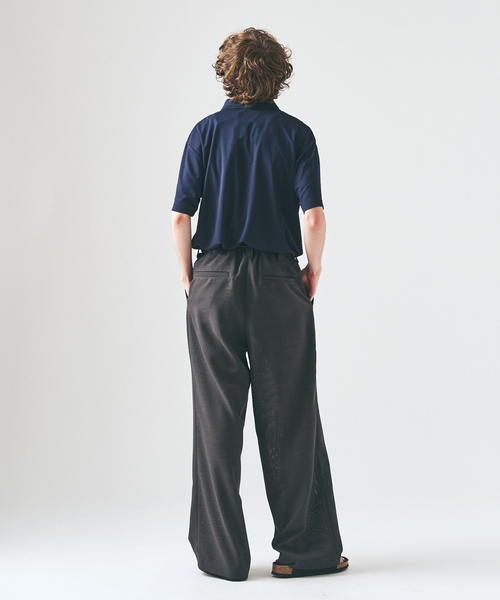 417 EDIFICE(フォーワンセブンエディフィス)の「UTILITY QUICKDRY ポロシャツ(ポロシャツ・メンズ・ネイビー/ブラック・LARGE/MEDIUM/SMALL)」の17枚目の写真