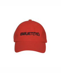 BMUETTE（ビムウィエ）の「ビミュエットロゴ刺繍ボールキャップレッド（キャップ）」