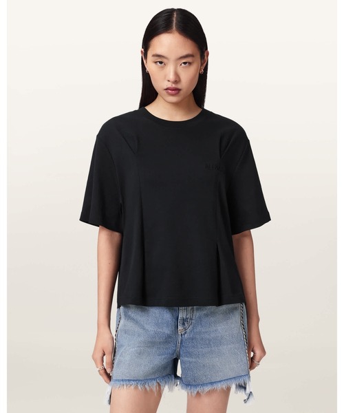 SOFIA LISA BOXY EMBROIDERED T-SHIRT | SOFIA LISA ボクシー エンベ