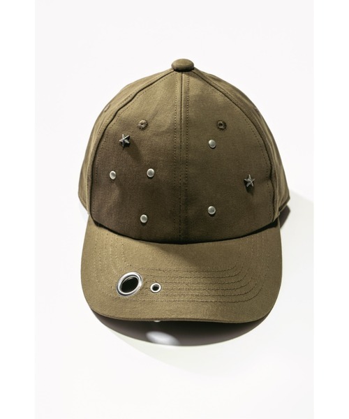 Knuth Marf（クヌースマーフ）の「studded cap（キャップ・レディース・ブラウン/ブラック・FREE）」の17枚目の写真