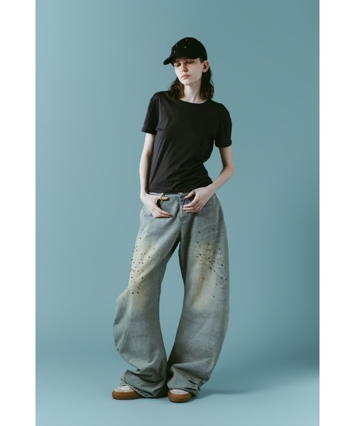 Knuth Marf（クヌースマーフ）の「studded cap（キャップ・レディース・ブラウン/ブラック・FREE）」の15枚目の写真