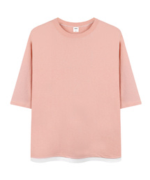 ベーシックスタンダード 7部Tシャツ 2カラー [ANSE_9701]