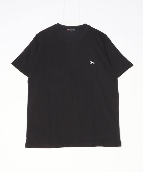 POLOCHAMPS(ポロチャンプス)の「POLOCHAMPS ポロチャンプス メンズ レギュラーフィット ワンポイント刺繍ロゴクルーネックTシャツ(Tシャツ/カットソー・メンズ・ベージュ/チャコール/オレンジ/ネイビー/ダークグリーン/杢グレー/オフホワイト/ブラック・M/XL/L)」の22枚目の写真