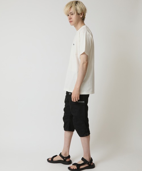 POLOCHAMPS(ポロチャンプス)の「POLOCHAMPS ポロチャンプス メンズ レギュラーフィット ワンポイント刺繍ロゴクルーネックTシャツ(Tシャツ/カットソー・メンズ・ベージュ/チャコール/オレンジ/ネイビー/ダークグリーン/杢グレー/オフホワイト/ブラック・M/XL/L)」の11枚目の写真