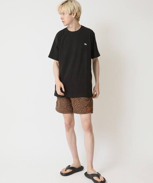 POLOCHAMPS(ポロチャンプス)の「POLOCHAMPS ポロチャンプス メンズ レギュラーフィット ワンポイント刺繍ロゴクルーネックTシャツ(Tシャツ/カットソー・メンズ・ベージュ/チャコール/オレンジ/ネイビー/ダークグリーン/杢グレー/オフホワイト/ブラック・M/XL/L)」の13枚目の写真