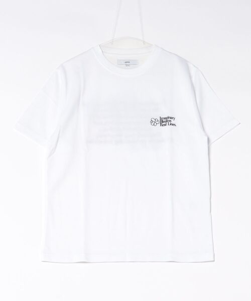 Right-on(ライトオン)の「ハートモチーフプリントTシャツ(Tシャツ/カットソー・メンズ・レッド/ホワイト/ブルー・M/L/XL/S)」の2枚目の写真