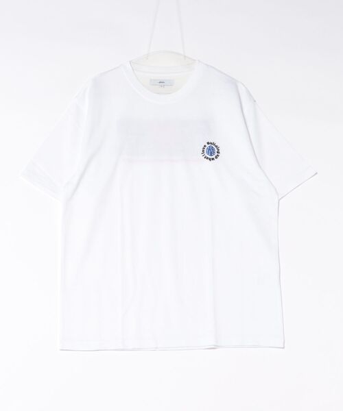 Right-on(ライトオン)の「ハートモチーフプリントTシャツ(Tシャツ/カットソー・メンズ・レッド/ホワイト/ブルー・M/L/XL/S)」の1枚目の写真