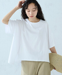 【抗菌防臭・接触冷感】アシンメトリーTシャツ