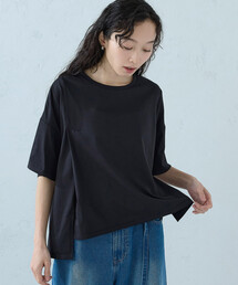 【抗菌防臭・接触冷感】アシンメトリーTシャツ
