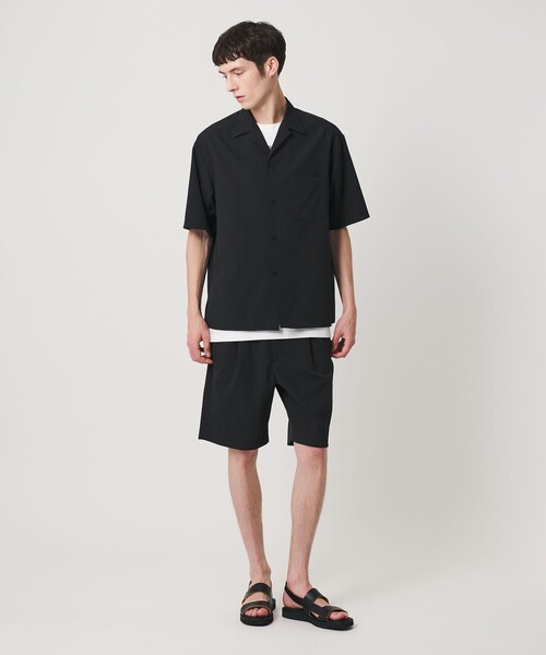 BEAUTY&YOUTH UNITED ARROWS(ビューティーアンドユースユナイテッドアローズ)の「KOMATSU PACK トロピカル 1プリーツ ショーツ ストレッチ 吸水速乾 UVカット セットアップ対応(その他パンツ・メンズ・ブラック/ベージュ/ダークグレー・S/XL/M/L)」の16枚目の写真
