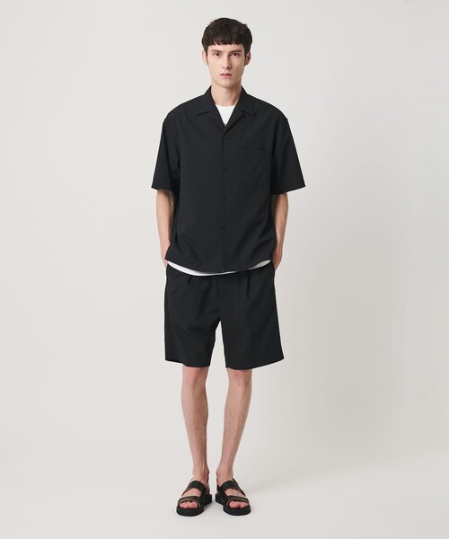 BEAUTY&YOUTH UNITED ARROWS(ビューティーアンドユースユナイテッドアローズ)の「KOMATSU PACK トロピカル 1プリーツ ショーツ ストレッチ 吸水速乾 UVカット セットアップ対応(その他パンツ・メンズ・ブラック/ベージュ/ダークグレー・S/XL/M/L)」の17枚目の写真